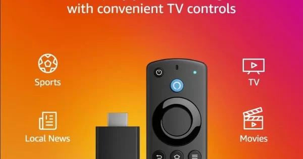 Fire TV Stick with retailer Alexa